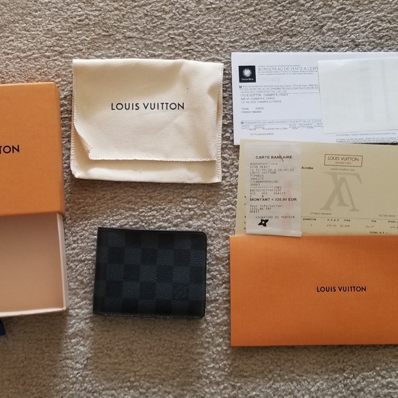 Louis Vuitton Damier Wallet in Cobalt - Picture 1 of 8